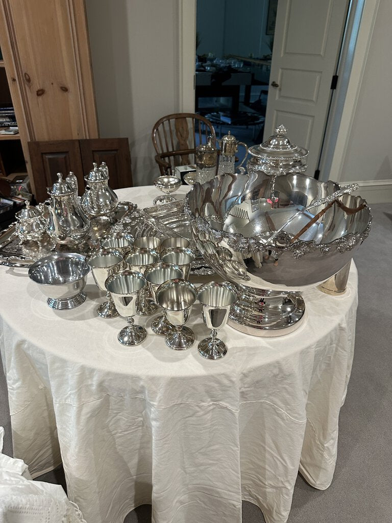 Lot of Sterling Silver Serving Dishes