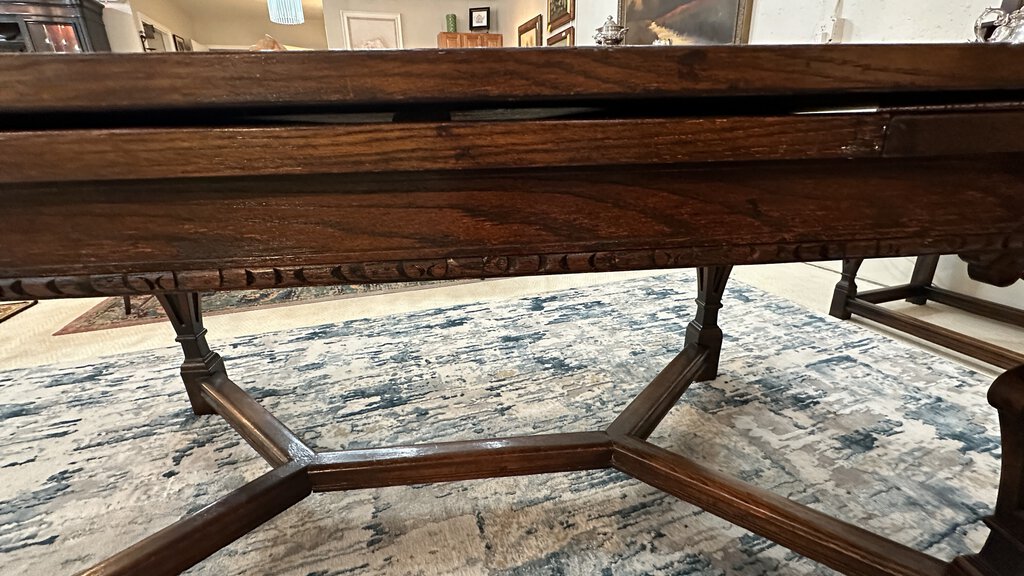 Custom-Built English Dining Table, Circa 1820