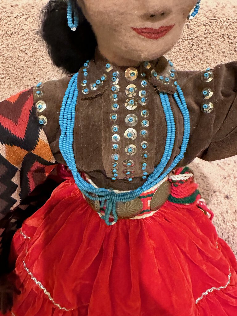 VINTAGE NAVAJO DOLL BY KAY BENNETT