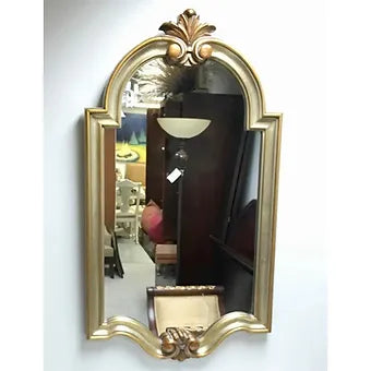 Vintage Gold Filagree Mirror