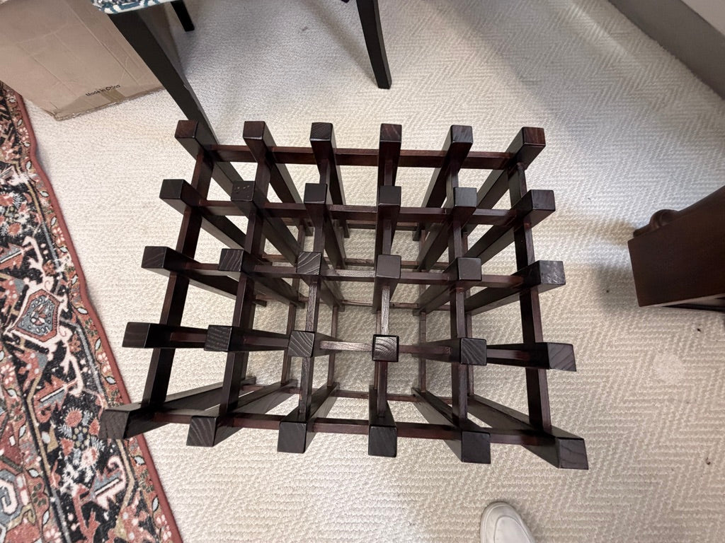 Asian Flip-Top Bar Cabinet