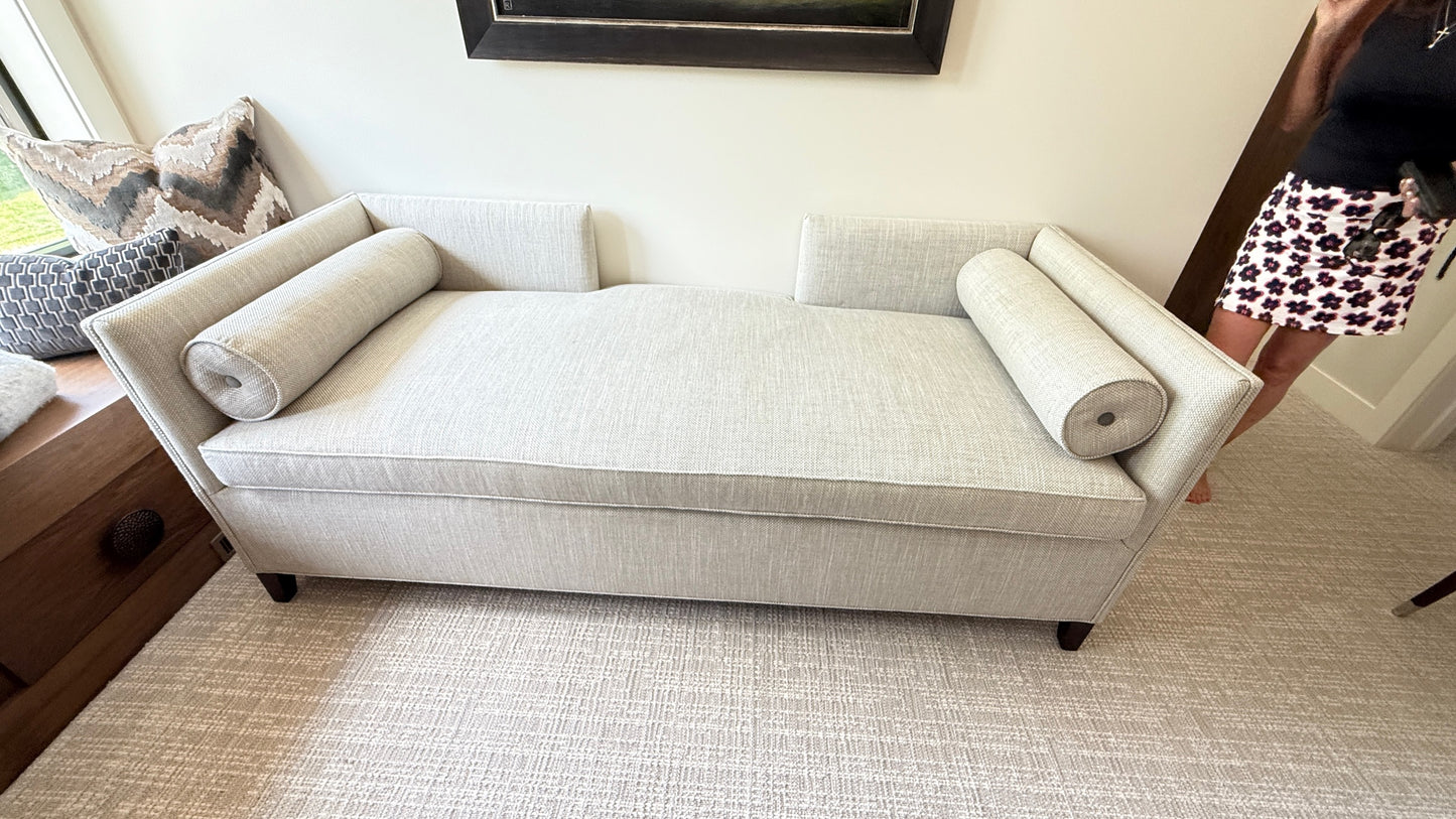 Custom Couples Sofa by Kravet Furniture