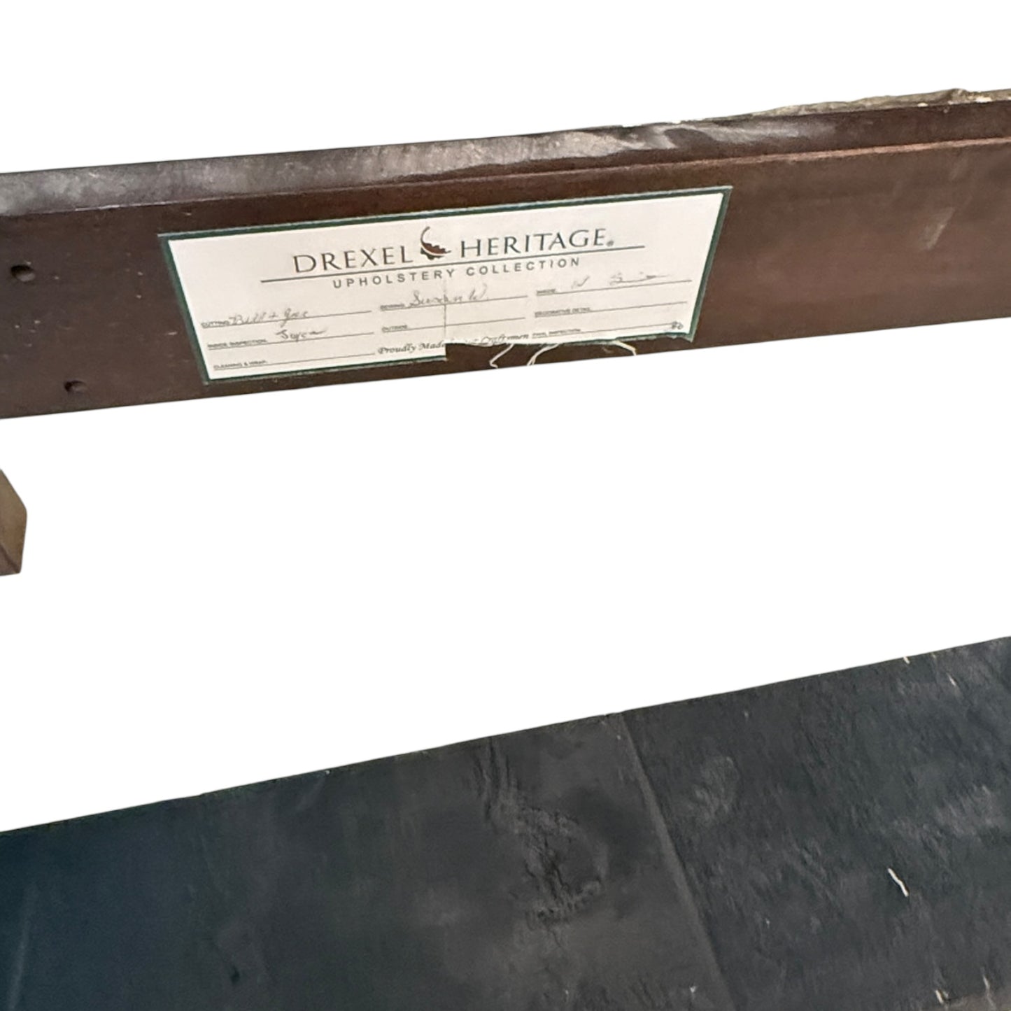 Drexel Heritage Upholstered King Bed
