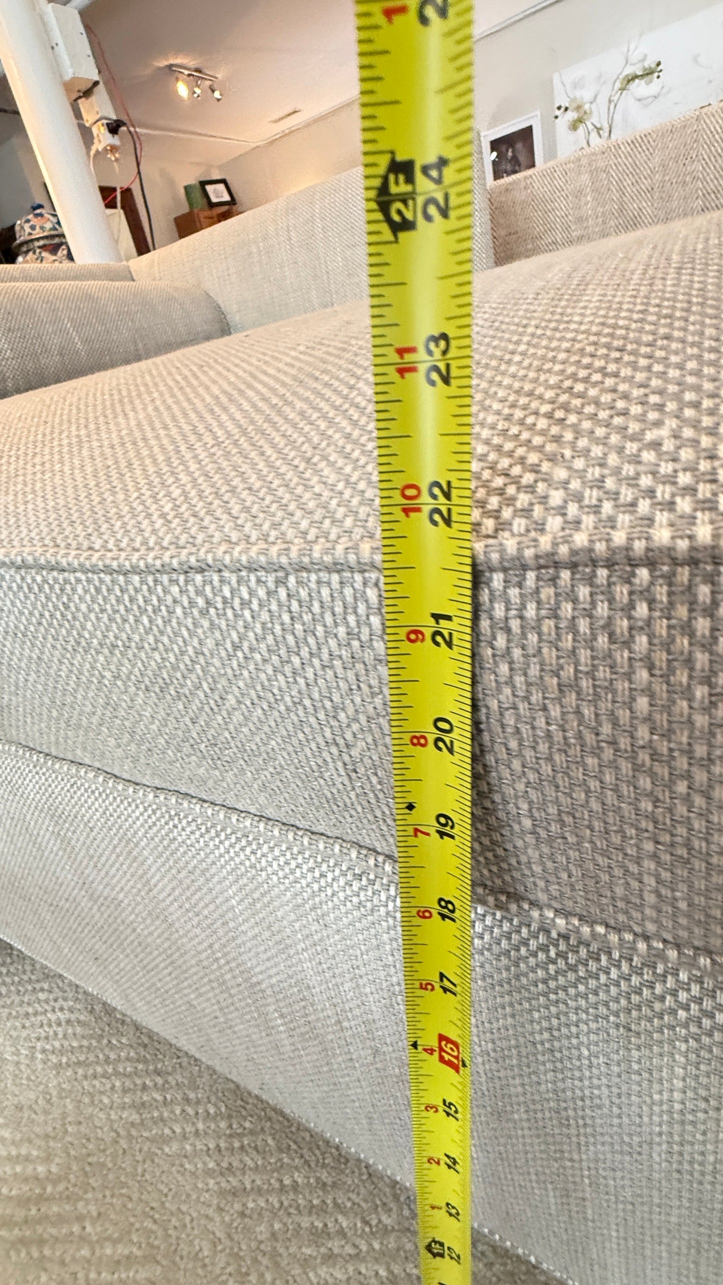 Custom Couples Sofa by Kravet Furniture