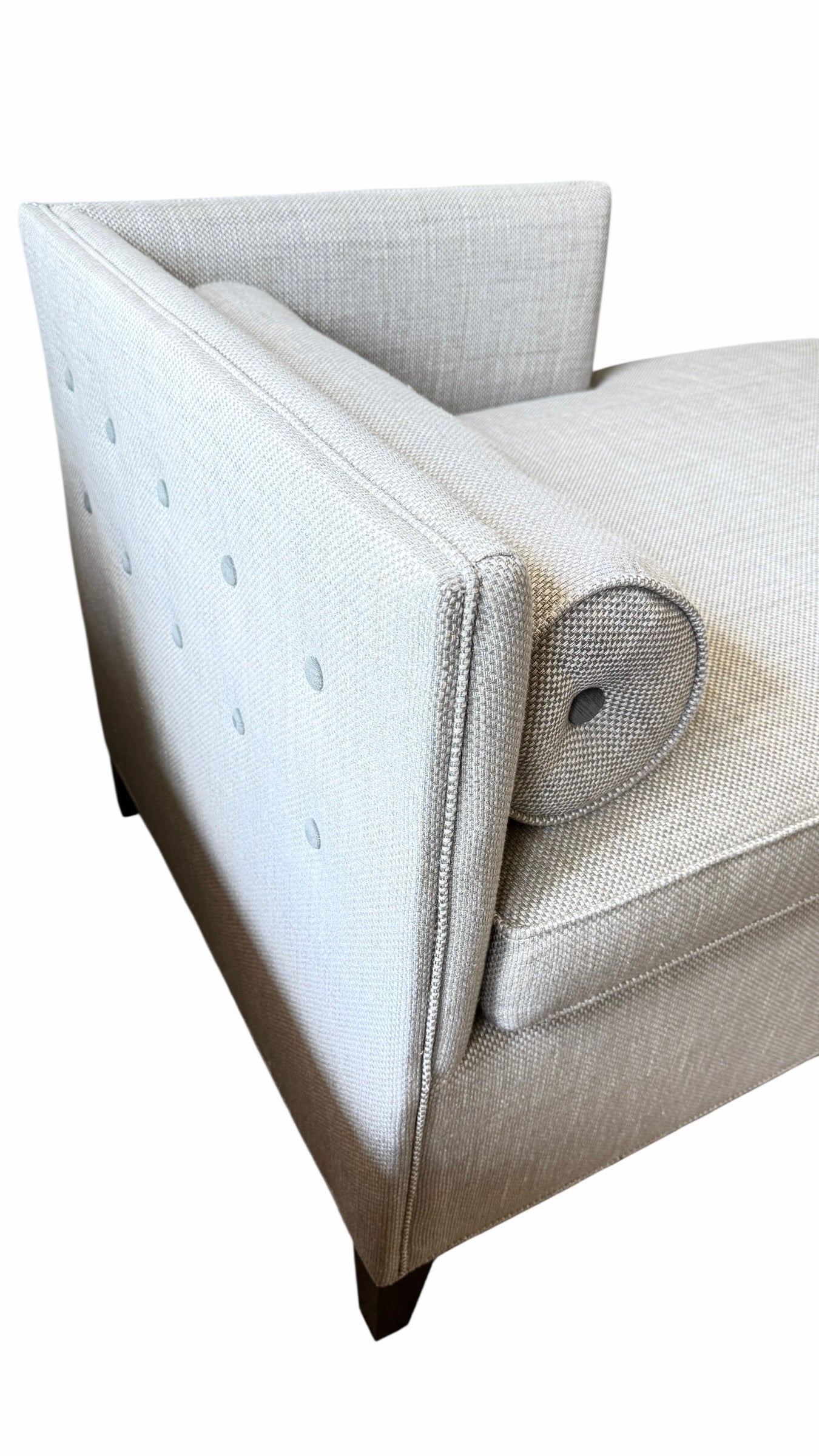 Custom Couples Sofa by Kravet Furniture