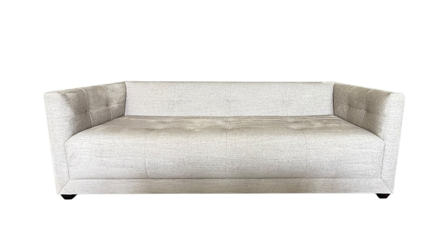 Baker Paris Loveseat with Single Stitch By Baker Furniture