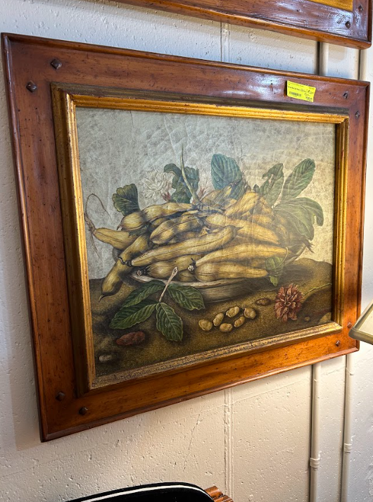 Original Painting of Vegetables In A Bowl