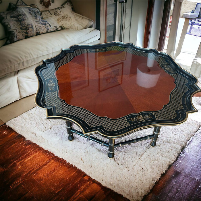 Kindel Chinoiserie Decorated Large Coffee Table