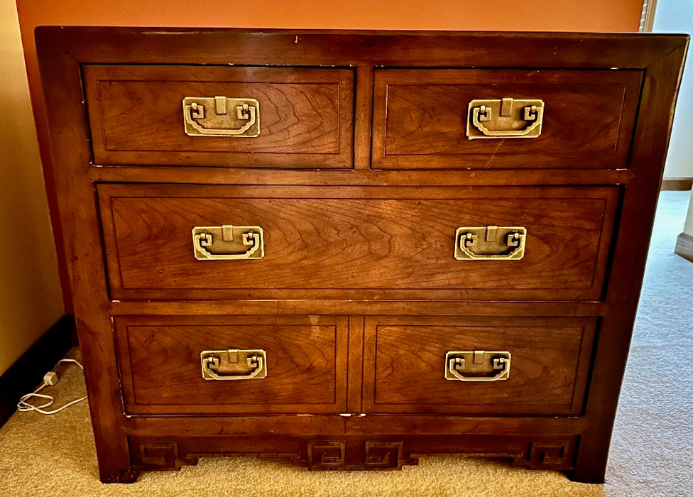 Baker Five Drawer Small Dresser