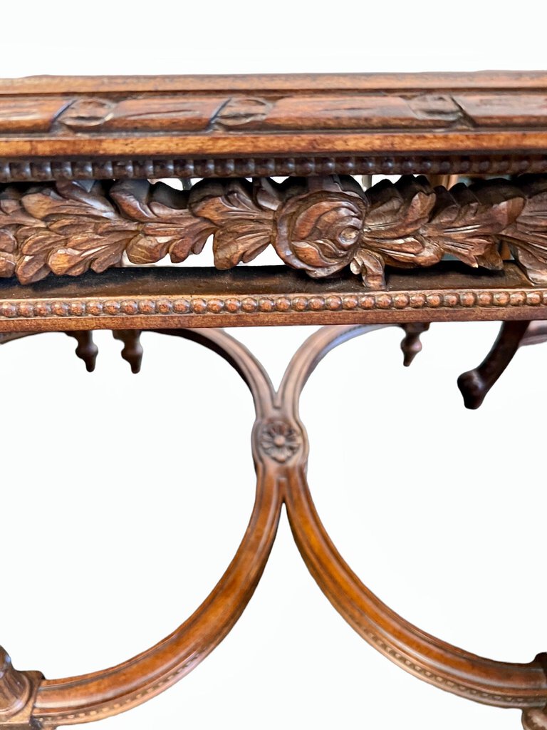 Gorgeous Heavily Carved Traditional End Tables