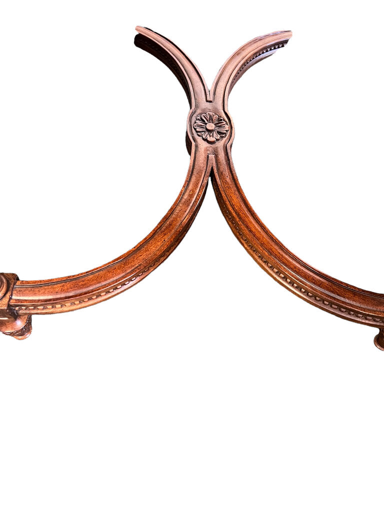 Gorgeous Heavily Carved Traditional End Tables