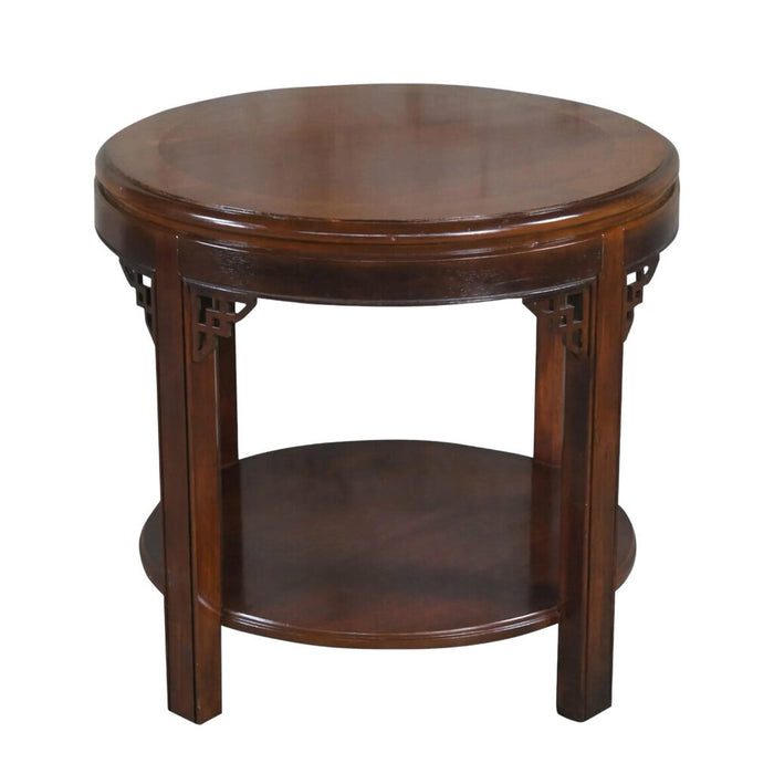 Drexel Chippendale Style Set of 3 Accent Tables and Stools