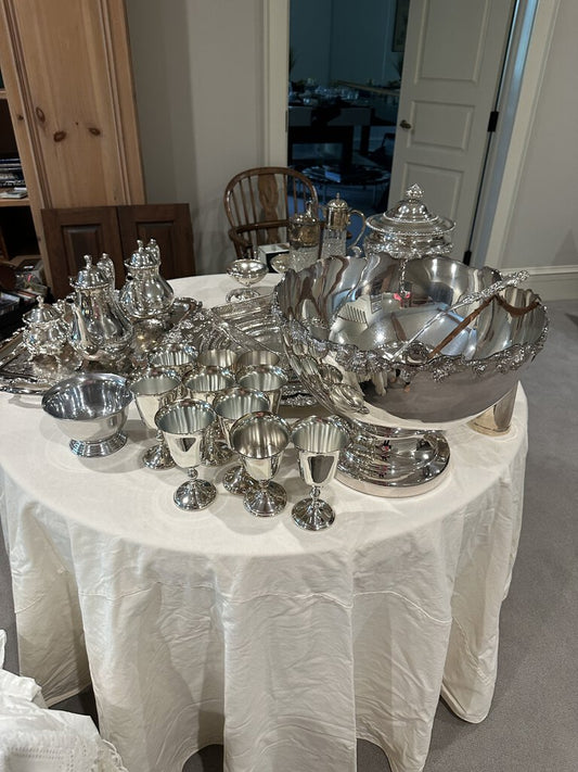Lot of Sterling Silver Serving Dishes