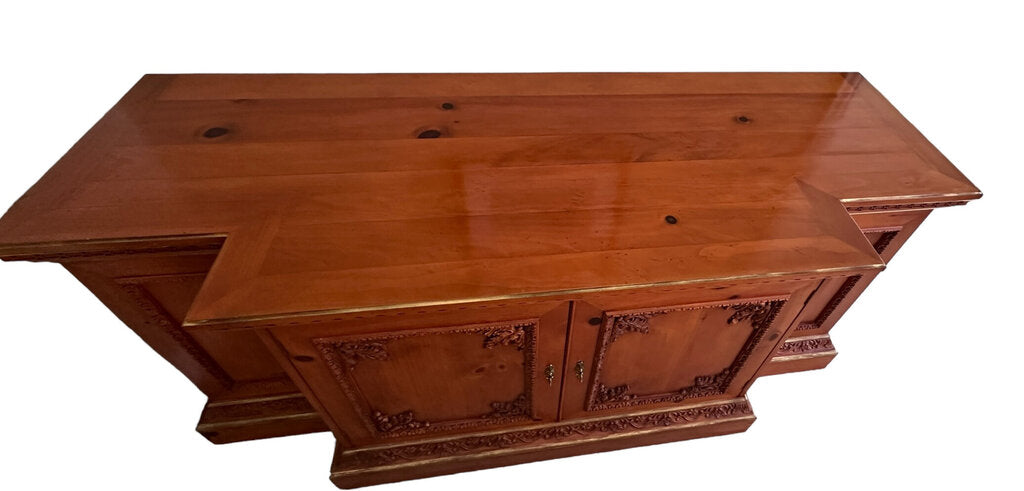 Carved Italian Style Credenza