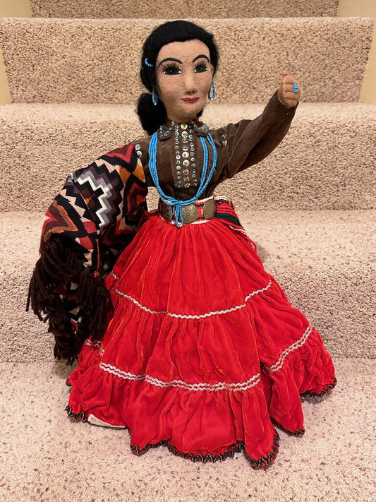 VINTAGE NAVAJO DOLL BY KAY BENNETT