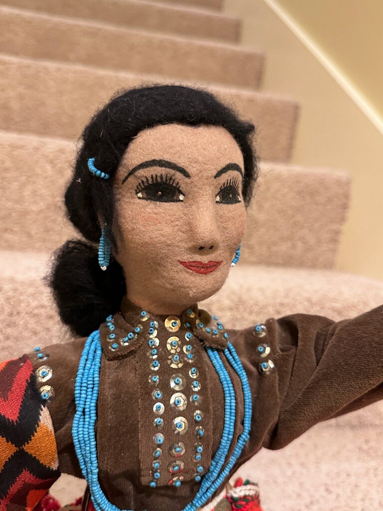 VINTAGE NAVAJO DOLL BY KAY BENNETT