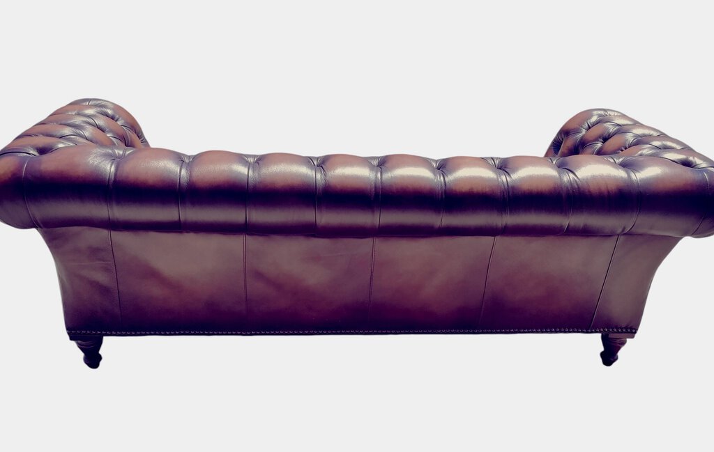 Chesterfield Sofa by Henredon Leather Company