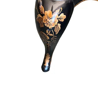 Drexel Chinoiserie Style Small Chest & Mirror Set