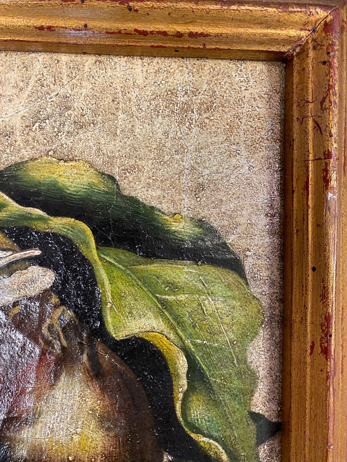 Original Painting of Vegetables In A Bowl