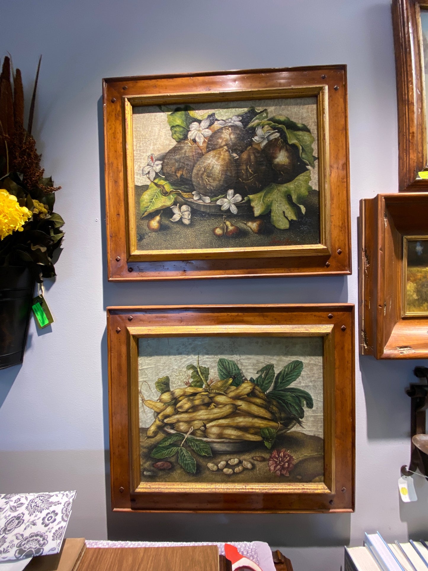 Original Painting of Vegetables In A Bowl
