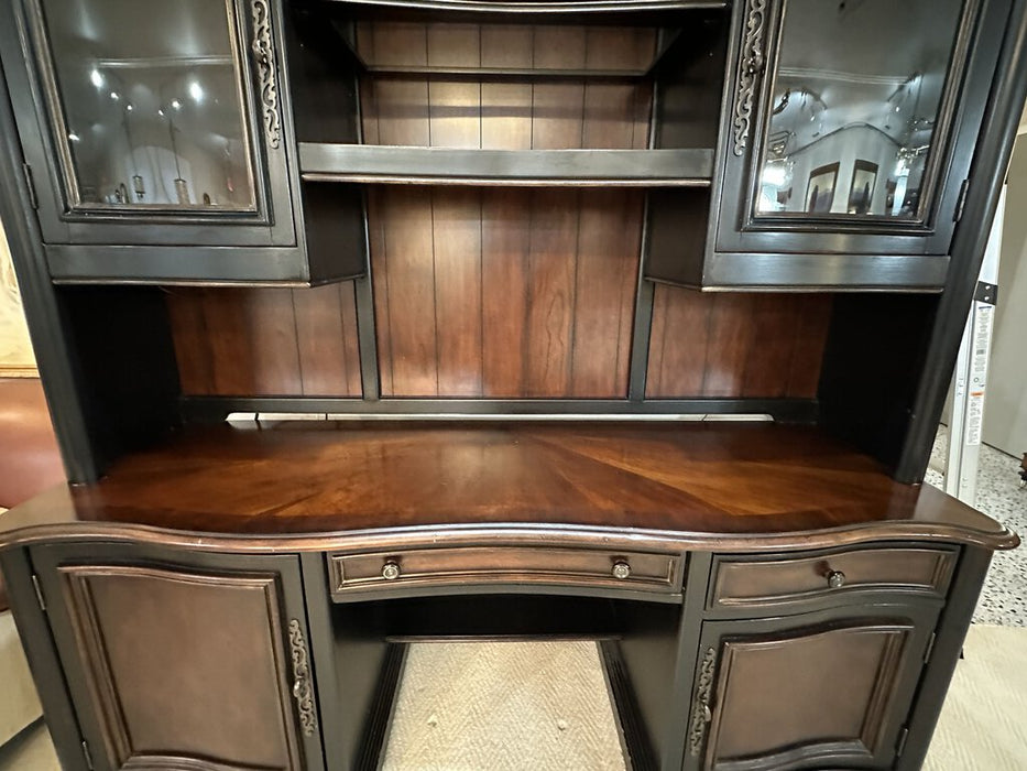 Large Executive Desk with Hutch by Hooker Furniture