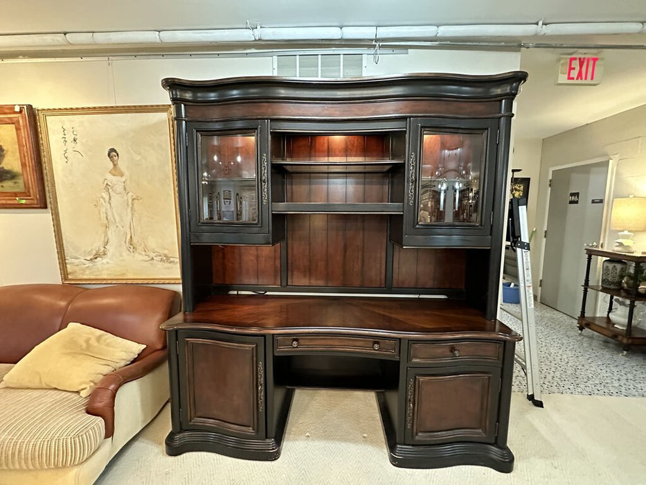 Large Executive Desk with Hutch by Hooker Furniture