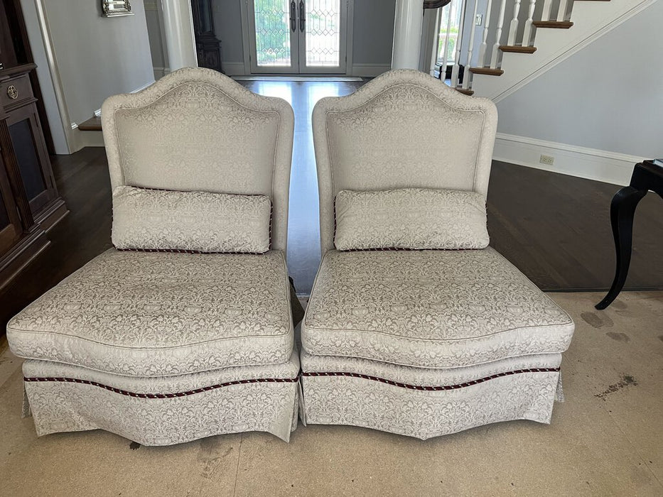 Set of 2 Slipper Chairs