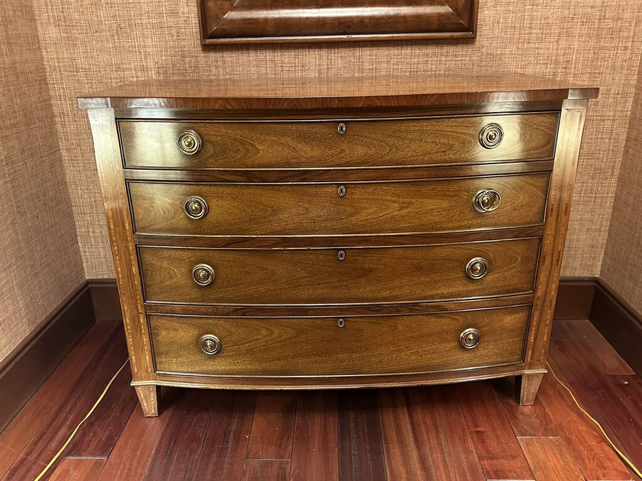 Baker Chest of Drawers in Federal Style