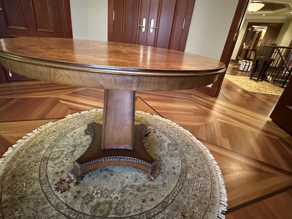 Marquetry Hall Table with Stunning Inlay Top