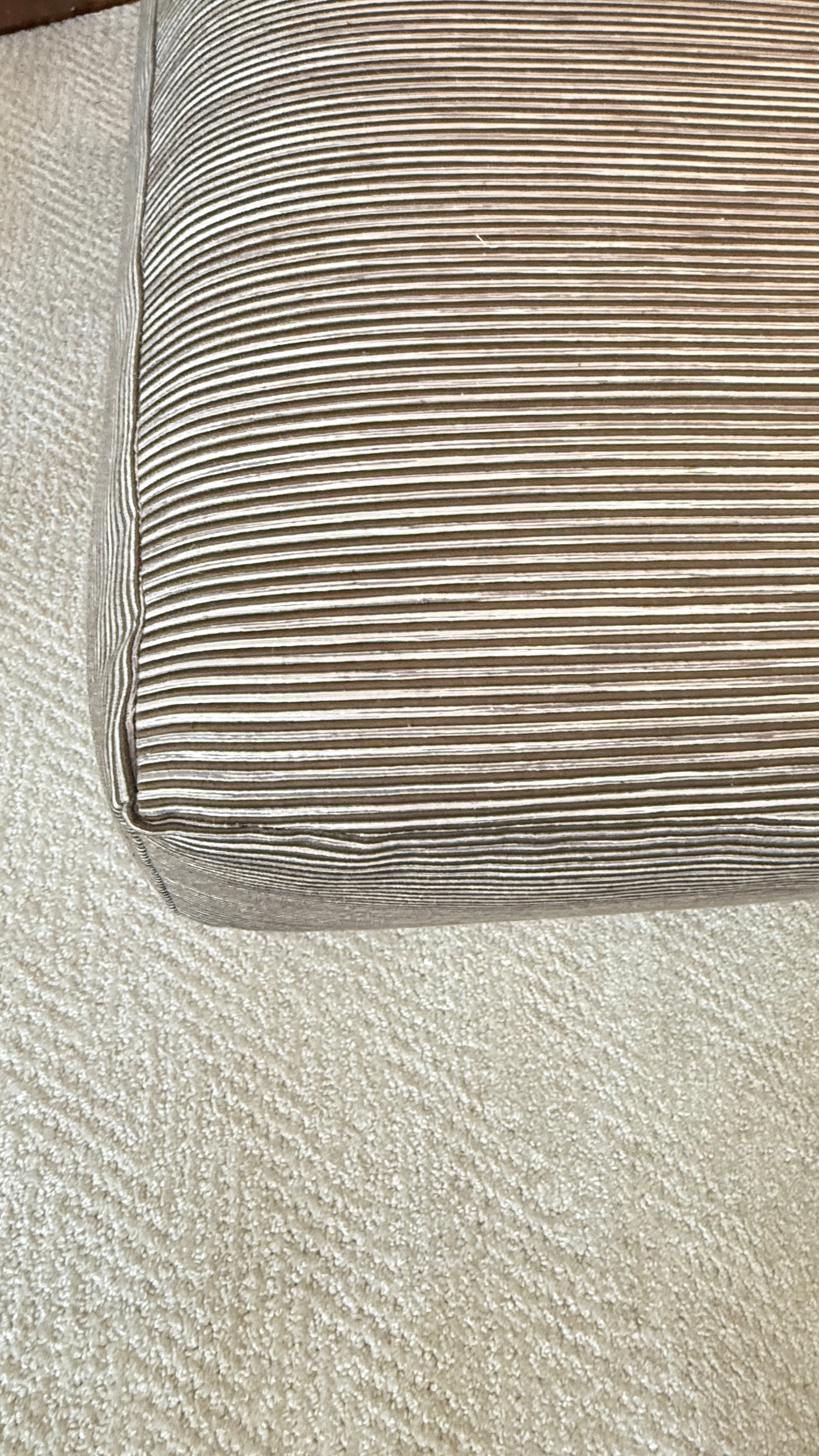 Custom Slipper Chair by Kravet Furniture