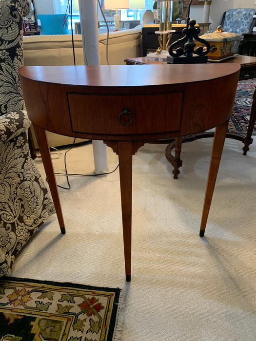 Small Demilune Table with/drawer - From Italy