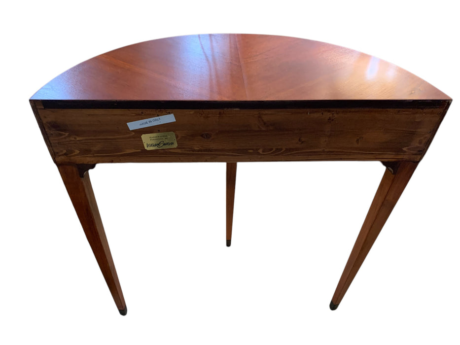 Small Demilune Table with/drawer - From Italy