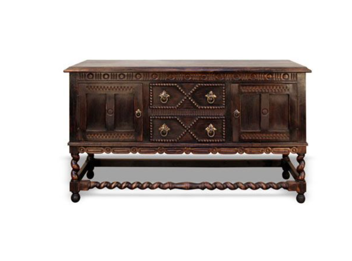 Mission Buffet/Server with Added Granite Top