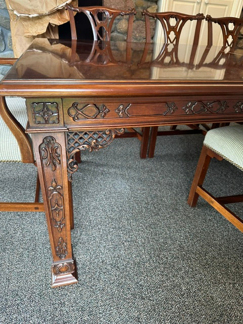 Vintage Asian Style Dining Table by Kindel Furniture