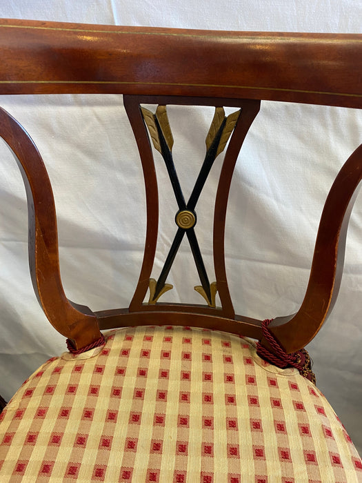 Vintage Arrow-back Set of 4 Dining Chairs