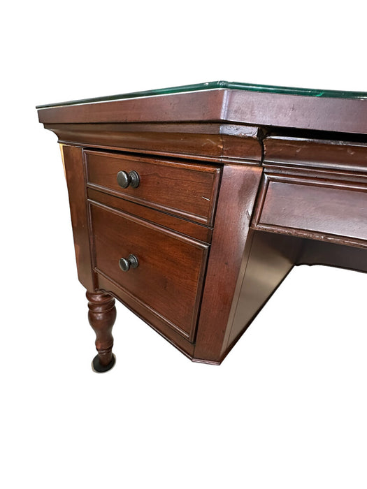 Half Pedestal Desk by Aspenhome Furniture