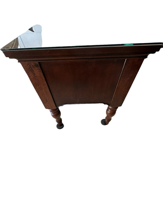 Half Pedestal Desk by Aspenhome Furniture