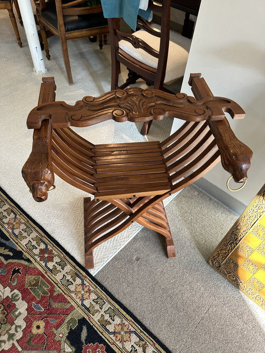 Vintage Antique Game Table and Chairs