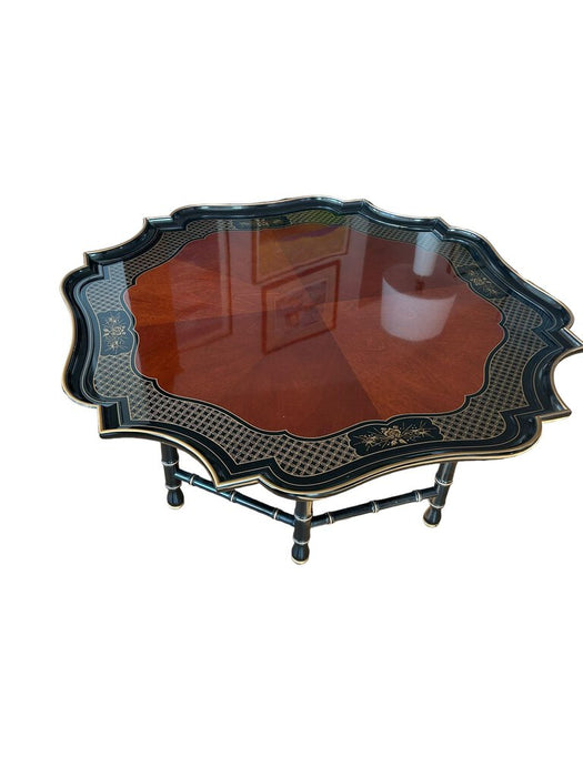 Kindel Chinoiserie Decorated Large Coffee Table