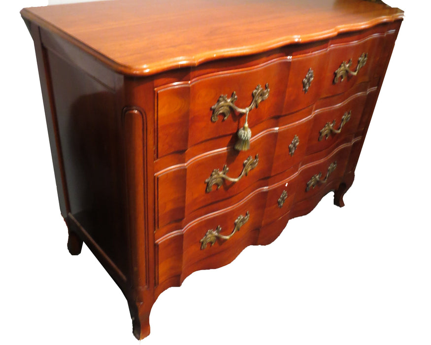 John Widdicomb French Provincial Cherry Three Drawer Dresser - Grand Expressions Gallery and Home Store