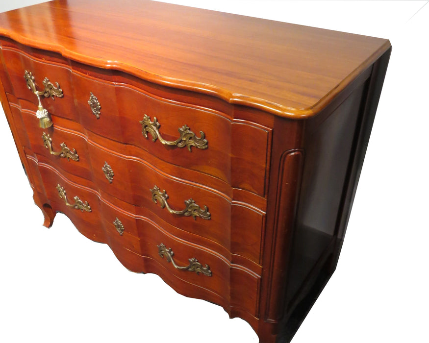 John Widdicomb French Provincial Cherry Three Drawer Dresser - Grand Expressions Gallery and Home Store